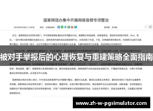 被对手举报后的心理恢复与重建策略全面指南