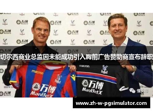 切尔西商业总监因未能成功引入胸前广告赞助商宣布辞职